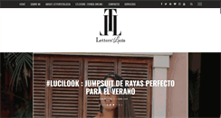 Desktop Screenshot of letterstolucia.com